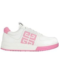 Givenchy - G4 Logo Detailed Low-Top Sneakers - Lyst