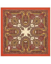 Saint Laurent - Square Scarf - Lyst