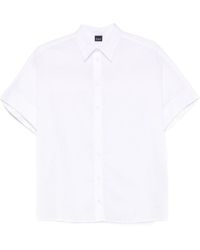 Fay - Short Sleeve Button-Up Shirt - Lyst
