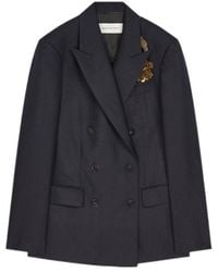 Dries Van Noten - Barrysta Embroidered Blazer - Lyst