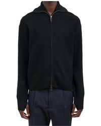 Paolo Pecora - Textured Polo Knitted Sweater - Lyst