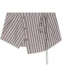 Dries Van Noten - Striped Cotton Wrap Belt - Lyst