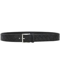 Bottega Veneta - Woven Buckled Belt - Lyst
