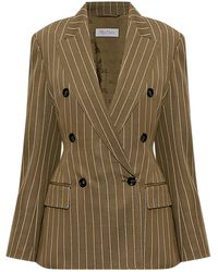 Max Mara - Long-Sleeved Suit Jacket - Lyst