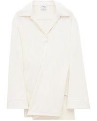 Courreges - Courrèges Twist Long-Sleeved Polo Dress - Lyst
