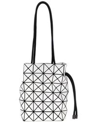 Issey Miyake - Geometric Drawstring Bucket Bag - Lyst