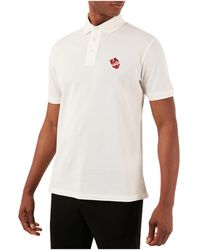 Emporio Armani - Logo-Embroidered Polo Shirt - Lyst