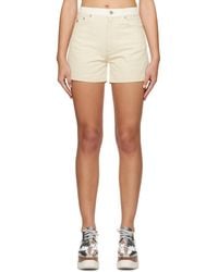Stella McCartney - Logo Patch Shorts - Lyst