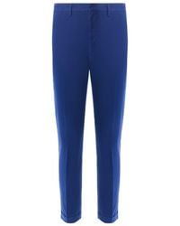 ZEGNA - Pleated And Curled Casual Pants - Lyst