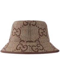 Gucci - Monogrammed Bucket Hat - Lyst