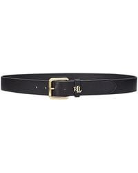 Ralph Lauren - Lauren Logo Buckle Belt - Lyst