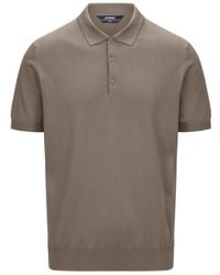 K-Way - Pleyne Knitted Polo Shirt - Lyst