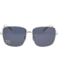 Celine - Triomphe Rhinestone 01 Sunglasses - Lyst