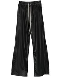 Rick Owens - Rick Owens Elasticated Waistband Drawstring Trousers - Lyst