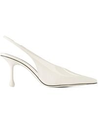 Jimmy Choo - Isa 80 Pointed Slingback Pumps - Lyst