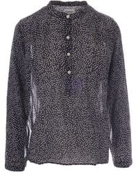 Isabel Marant - Isabel Marant Étoile Maria Polka Dot Printed Top - Lyst