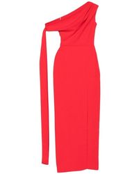 Solace London - Irina Midi Dress - Lyst