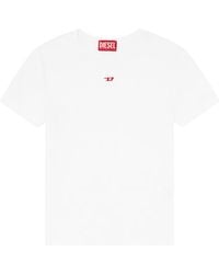 DIESEL - T-Ele-Long-D T-Shirt - Lyst