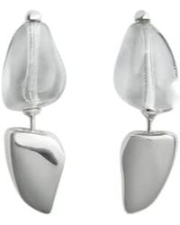 Bottega Veneta - Prisma Stud Earrings - Lyst