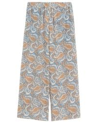Weekend by Maxmara - Floral-Print Trousers - Lyst