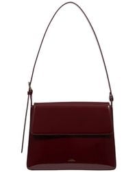 A.P.C. - Virginie Polished Leather Shoulder Bag - Lyst