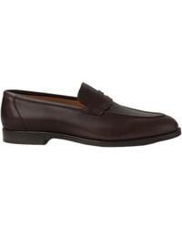 Loro Piana - Sergio Leather Loafers - Lyst
