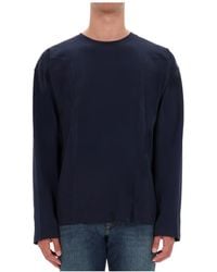 DIESEL - Oval-D Logo Long-Sleeved T-Shirt - Lyst