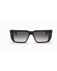 Balmain - Logo Sunglasses - Lyst