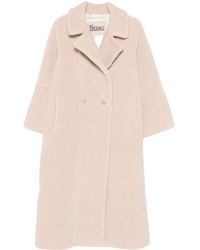 Herno - Double-Breasted Long Coat - Lyst