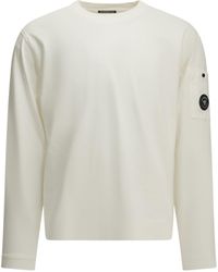 C.P. Company - Logo Lens Long Sleeve T-Shirt - Lyst