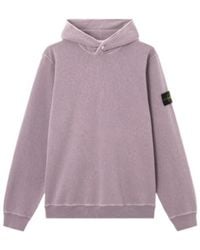 Stone Island - Logo-Patch Hoodie - Lyst