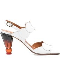 Chie Mihara - Round-Toe High-Heeled Sandals - Lyst