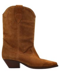 Isabel Marant - Duerto Pointed-Toe Cowboy Boots - Lyst
