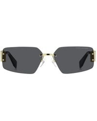 Marc Jacobs - Geometric Frame Sunglasses - Lyst