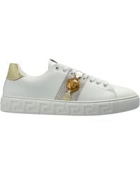 Versace - Sports Shoes With Applications - Lyst