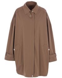 TOTEME - Oversized Trench Coat - Lyst