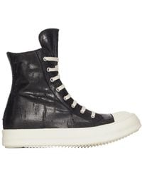 Rick Owens - Lace-Up High-Top Casual Shoes - Lyst