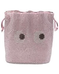 Anya Hindmarch - Eye Embellished Drawstring Shoulder Bag - Lyst