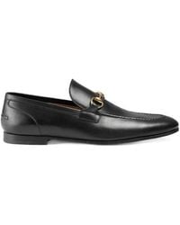 Gucci - Jordaan Horsebit Loafers - Lyst