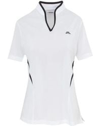 J.Lindeberg - Short-Sleeved Polo Shirt - Lyst