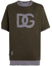 Dolce & Gabbana - Double Layered T-Shirt - Lyst
