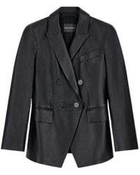 Emporio Armani - Slim-Fit Double-Breasted Blazer - Lyst