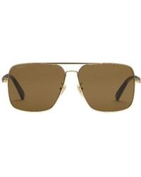 Gucci - Navigator Frame Sunglasses - Lyst