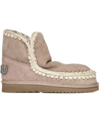 Mou - Round Head Snow Boots - Lyst