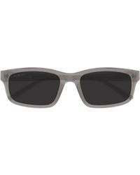Balenciaga - Eyewear Rectangular Frame Sunglasses - Lyst