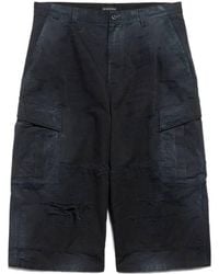 Balenciaga - Cropped Cargo Pants - Lyst