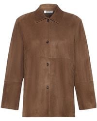 Max Mara - Suede Jacket - Lyst