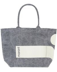 Isabel Marant - Logo Printed Tote Bag - Lyst