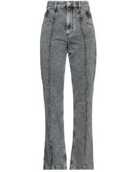 Isabel Marant - High-Waisted Straight-Leg Jeans - Lyst