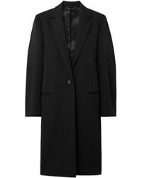 TOTEME - Single-Breasted Wool Coat - Lyst